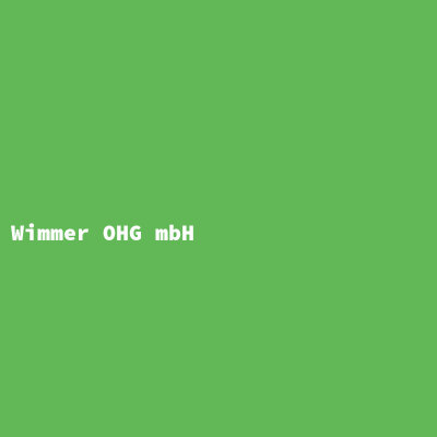 Wimmer OHG mbH