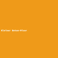 Kleiner Beton-Mixer