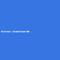 Kleiner Aluminium-BH